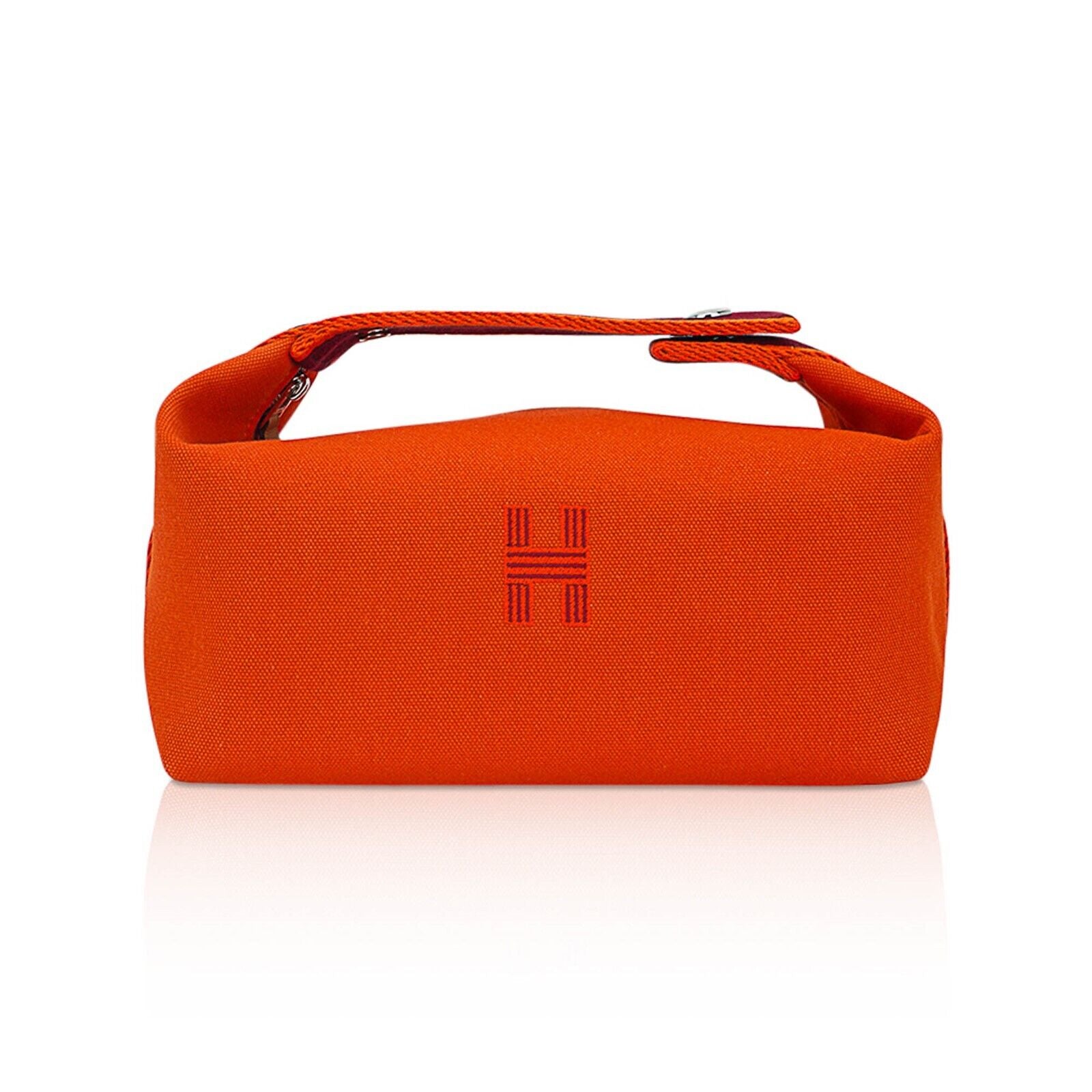Hermes Bride-a-Brac H Natte case Small Model Orange