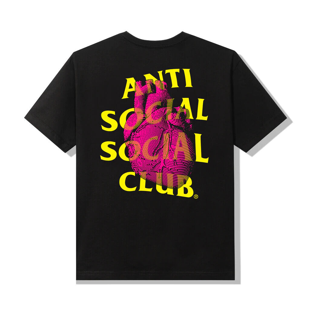 Anti Social Social Club Pulse Check T-shirt Black