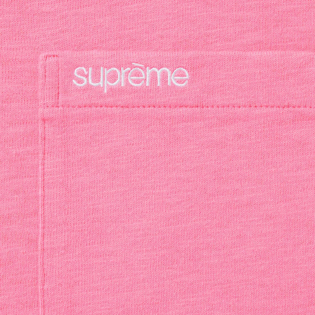 Supreme S/S Pocket Tee Pink