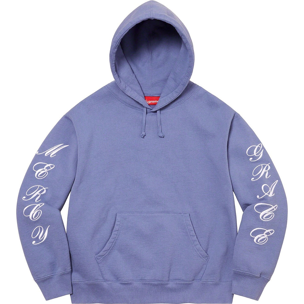 Supreme Patches Spiral Hooded Sweatshirt (Purple) – 3KICKS