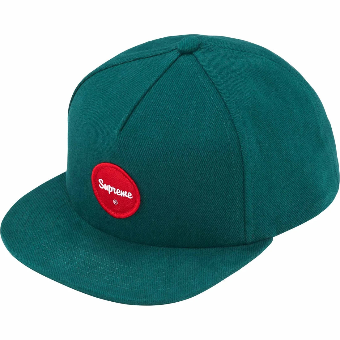 Supreme Twill Patch 5-Panel Teal