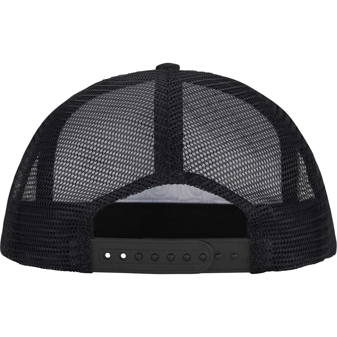 Supreme Underline Mesh Back 5-Panel Black