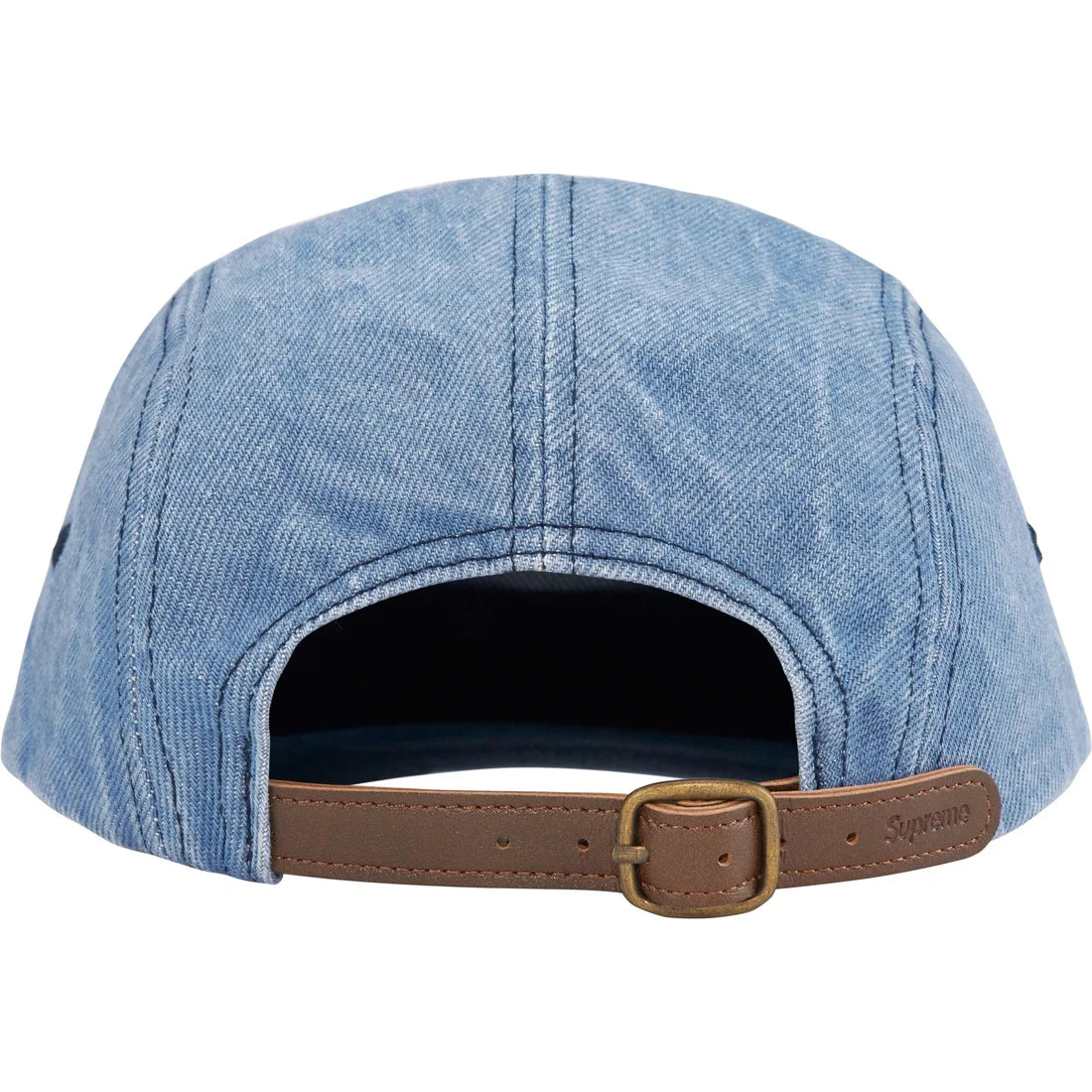 Supreme Washed Chino Twill Camp Cap Denim