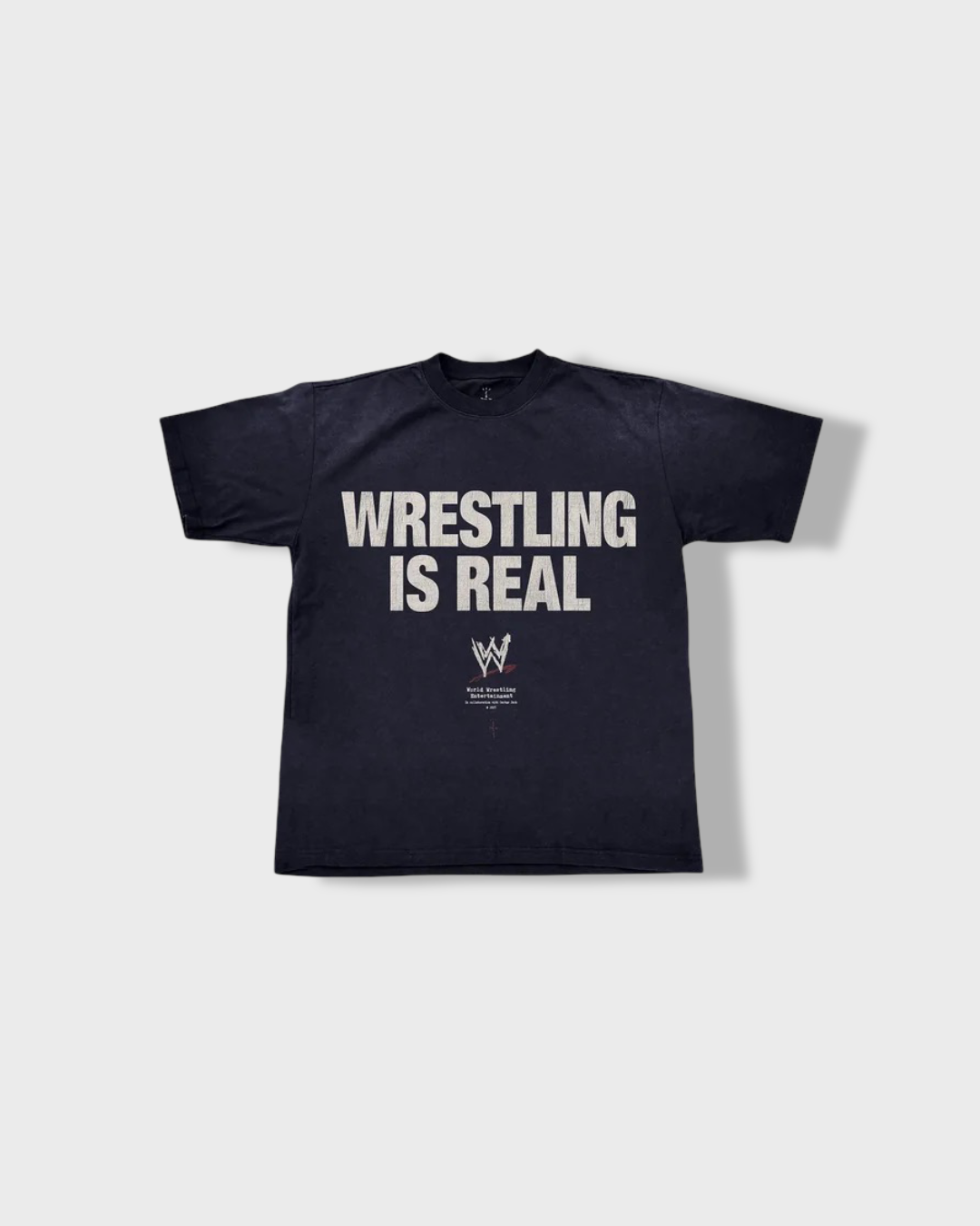 Travis Scott Cactus Jack \"WRESTLING IS REAL\" トラヴィス Buy Cactus Jack by Travis Scott Wrestling is Real Real Tee