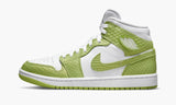 Jordan 1 Mid Green Python (WMNS)