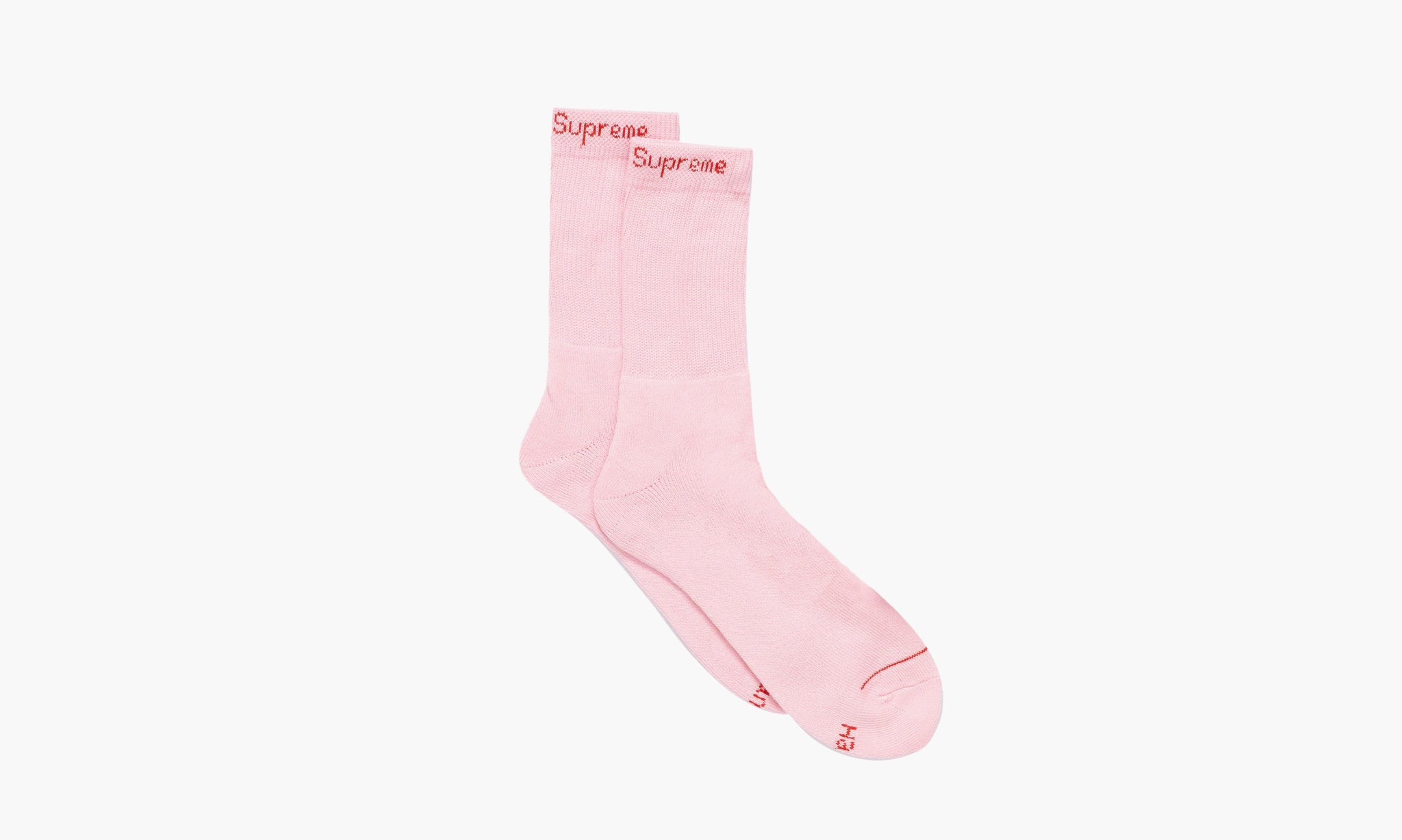 Supreme High Socks Pink