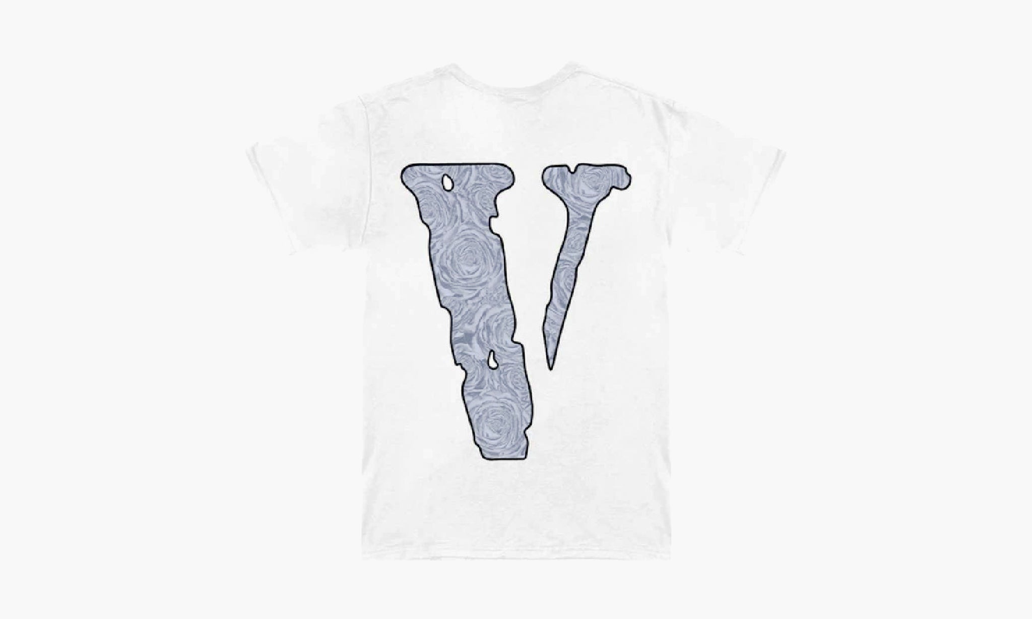 Vlone X Pop Smoke Cotton 'The Woo' T-shirt White