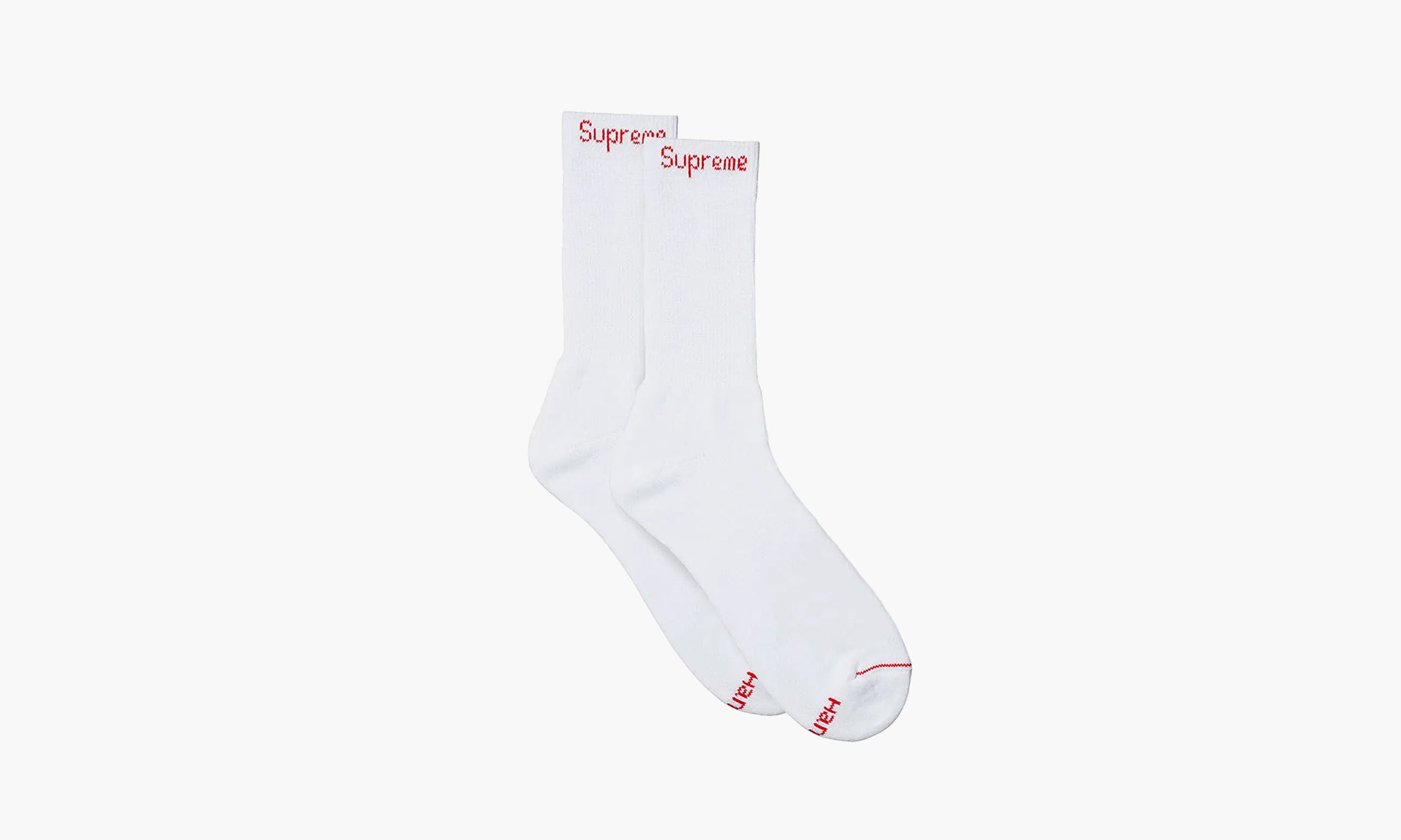 Supreme High Socks White