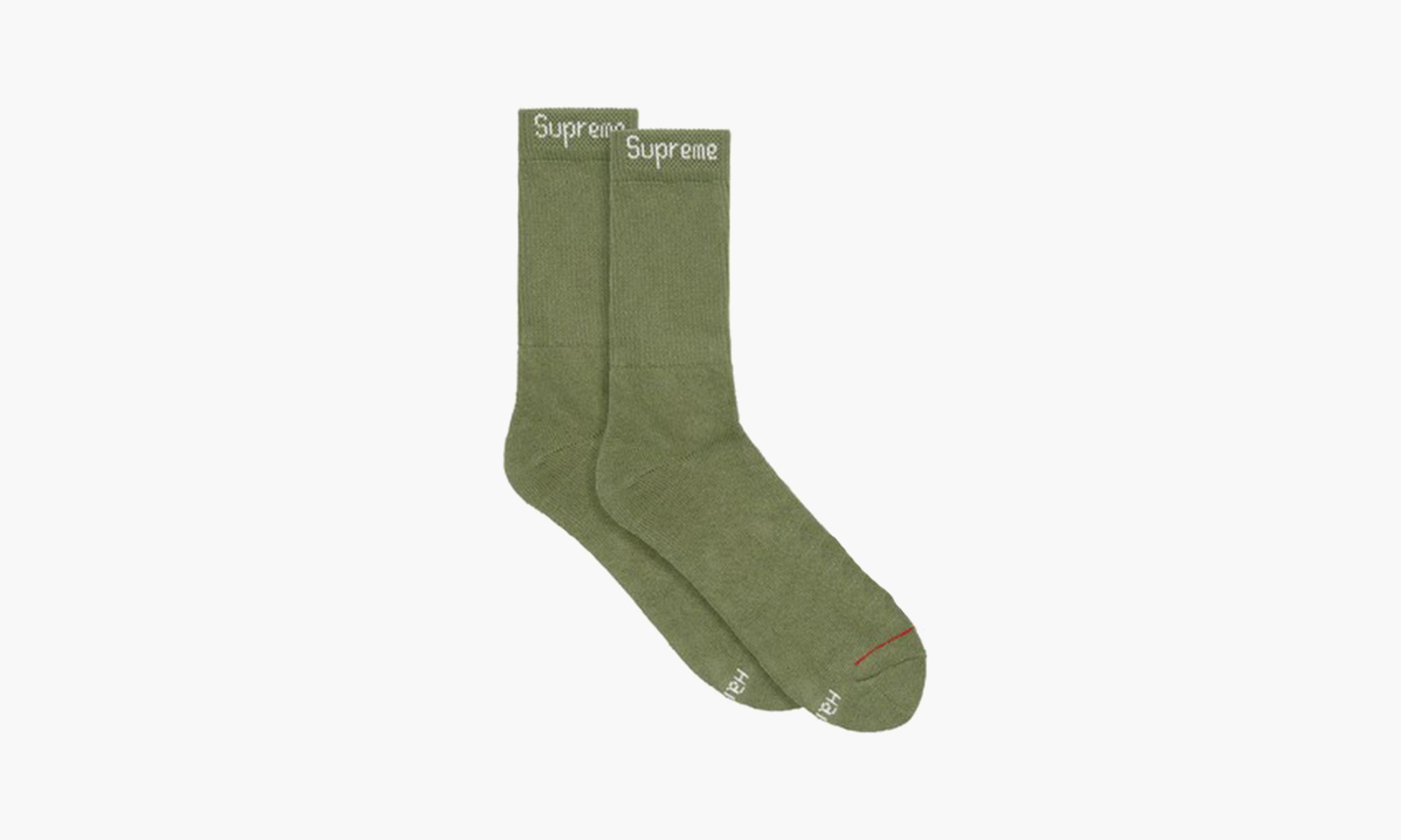 Supreme High Socks Olive