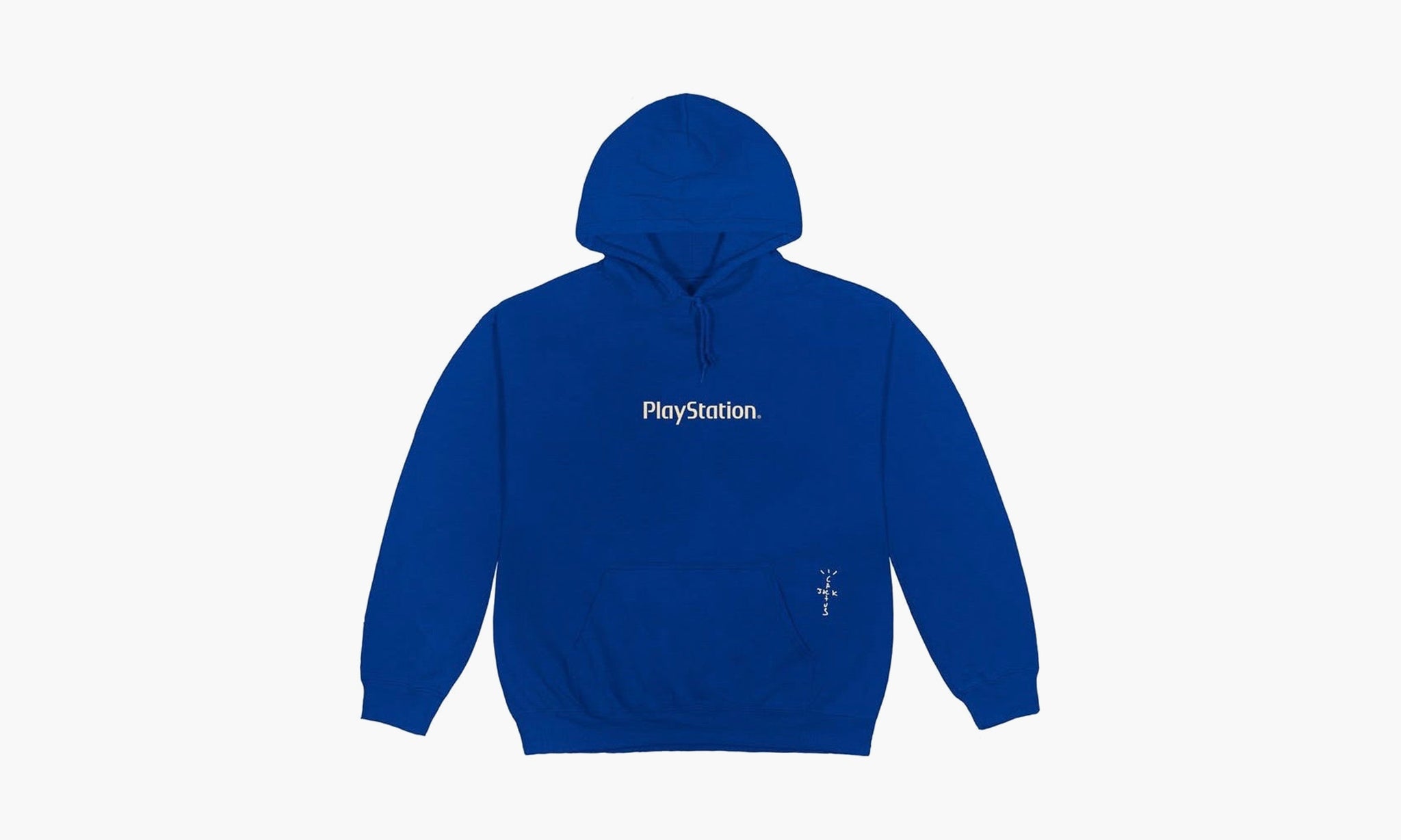 Travis Scott x Playstation Blue hoodie