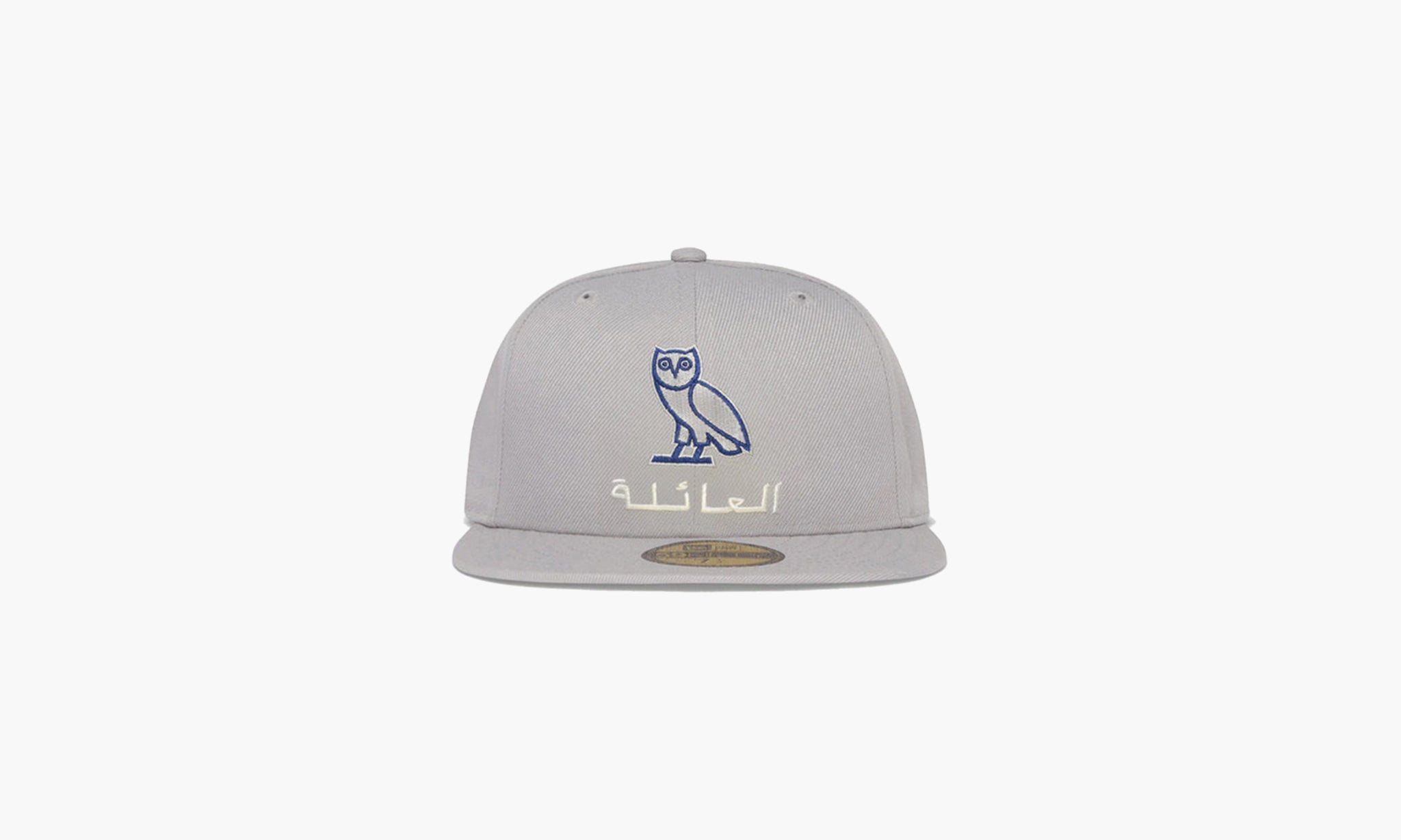 OVO New Era Family Owl 59Fifty Hat Grey