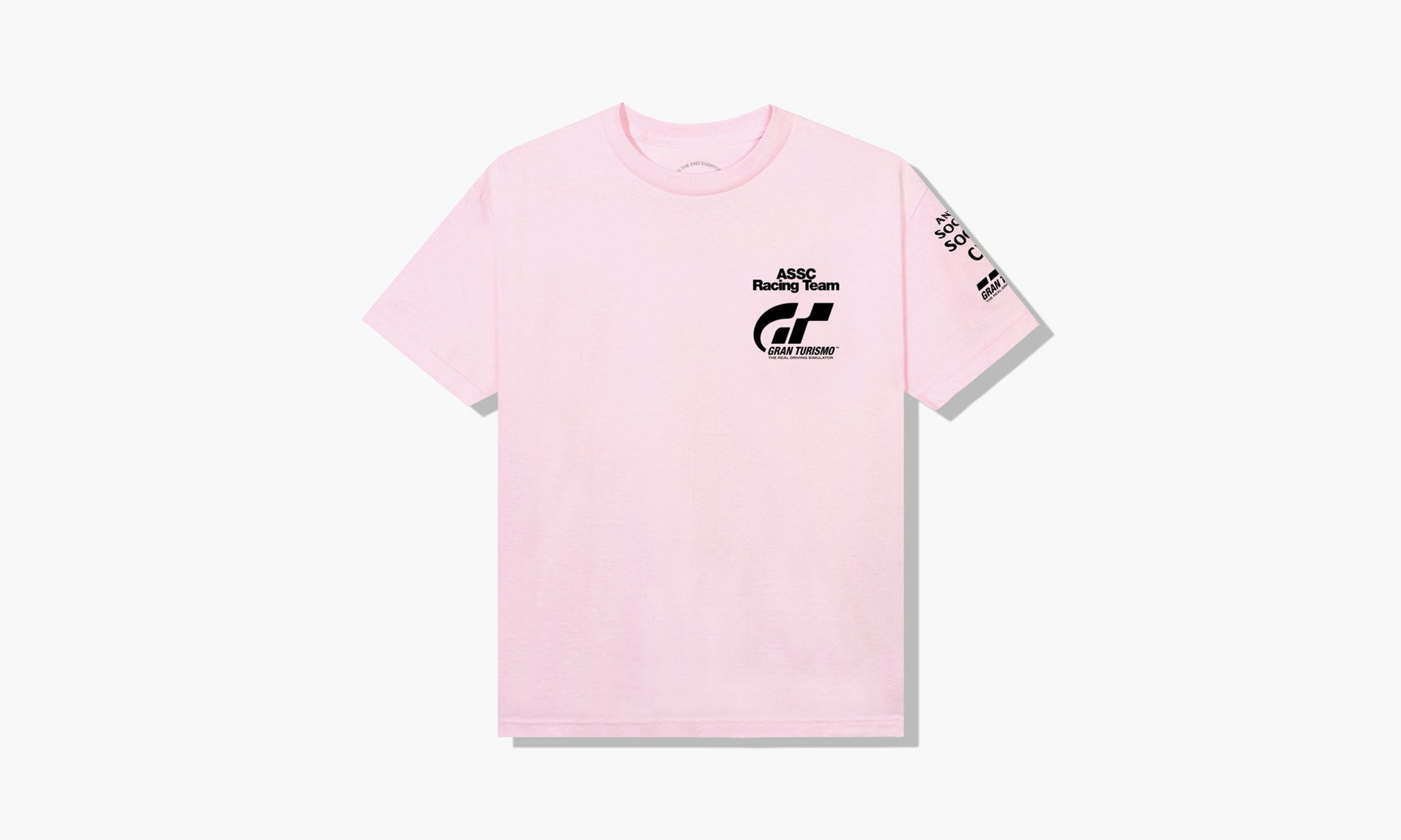 Shop Anti Social Social Club X Gran Turismo Logo T-Shirt Pink At – 3Kicks