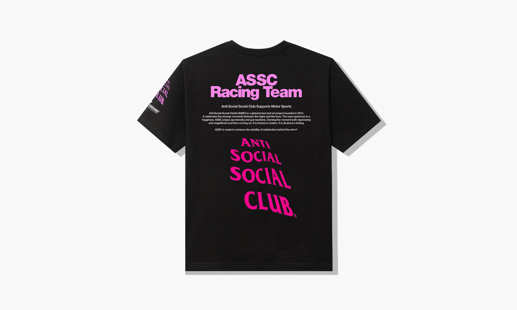 Shop Anti Social Social Club X Gran Turismo Logo T-Shirt Black At – 3Kicks
