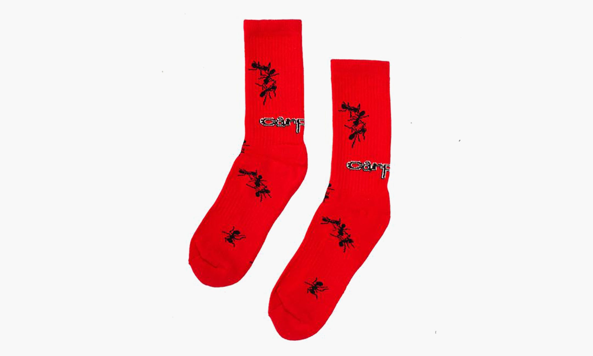 Carpet Company Ant socks red