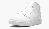 Jordan 1 Mid Triple White (GS)
