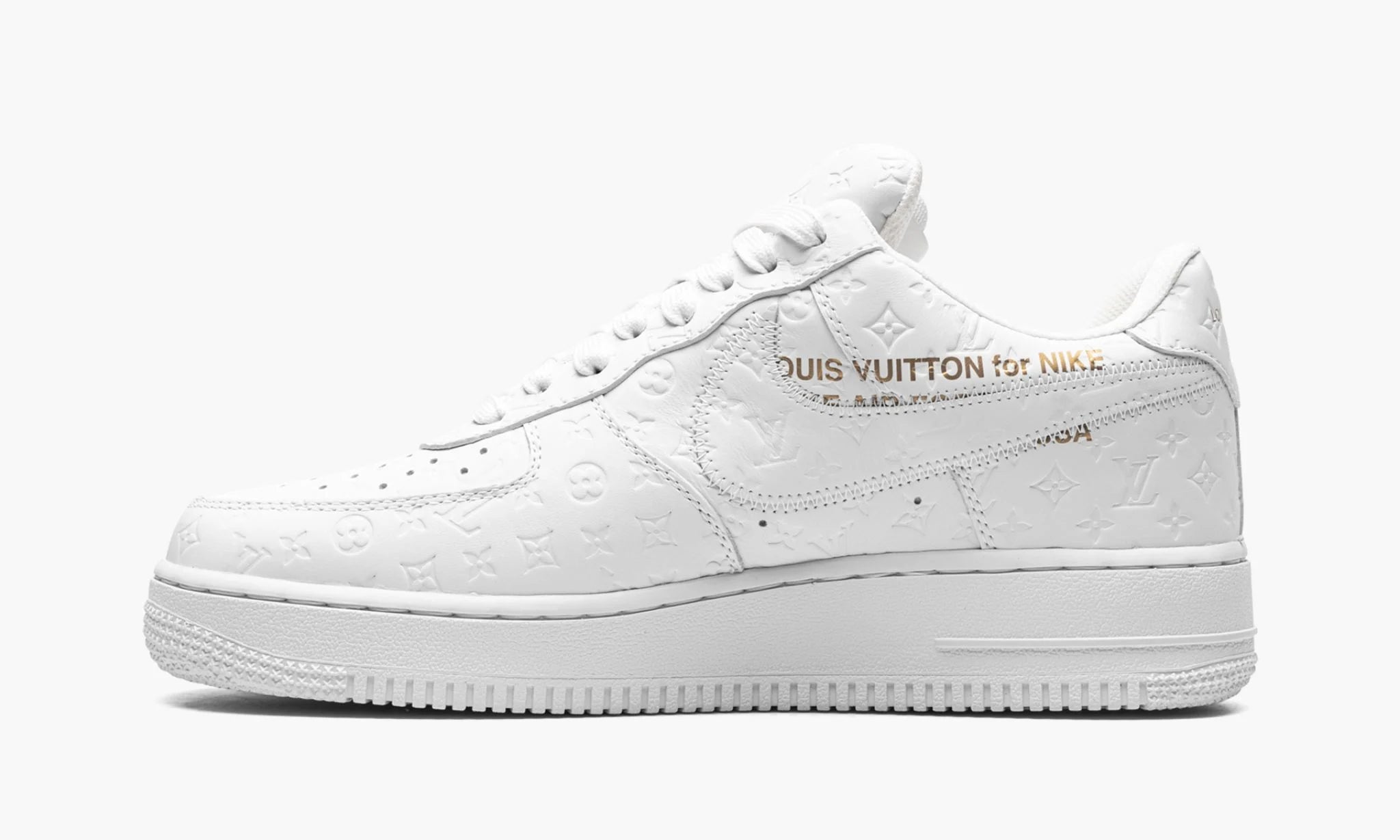 Louis Vuitton Nike Air Force 1 Low By Virgil Abloh White Royal – Sneaker  Plug India