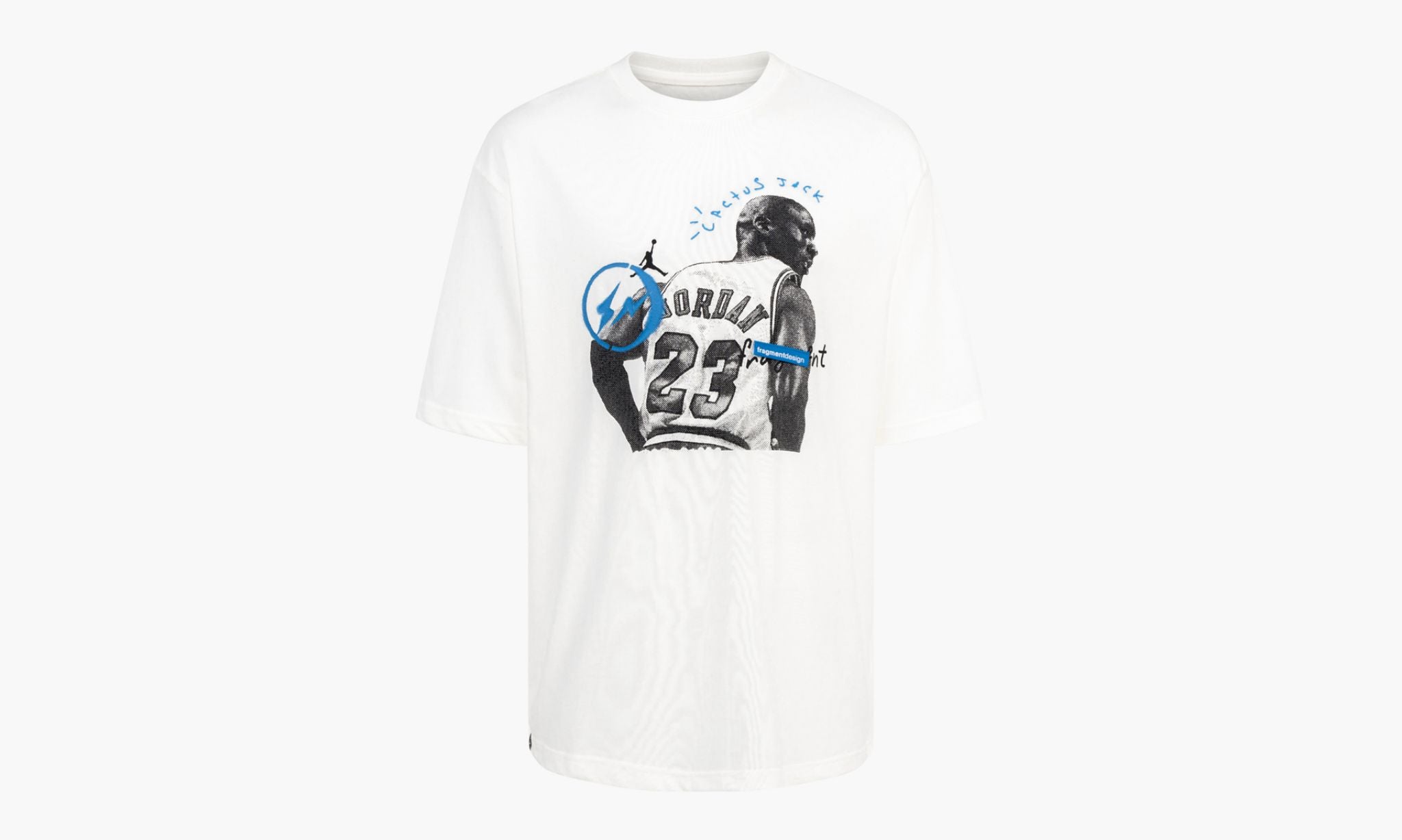 Air Jordan x Travis Scott x Fragment Design T-Shirt (White)