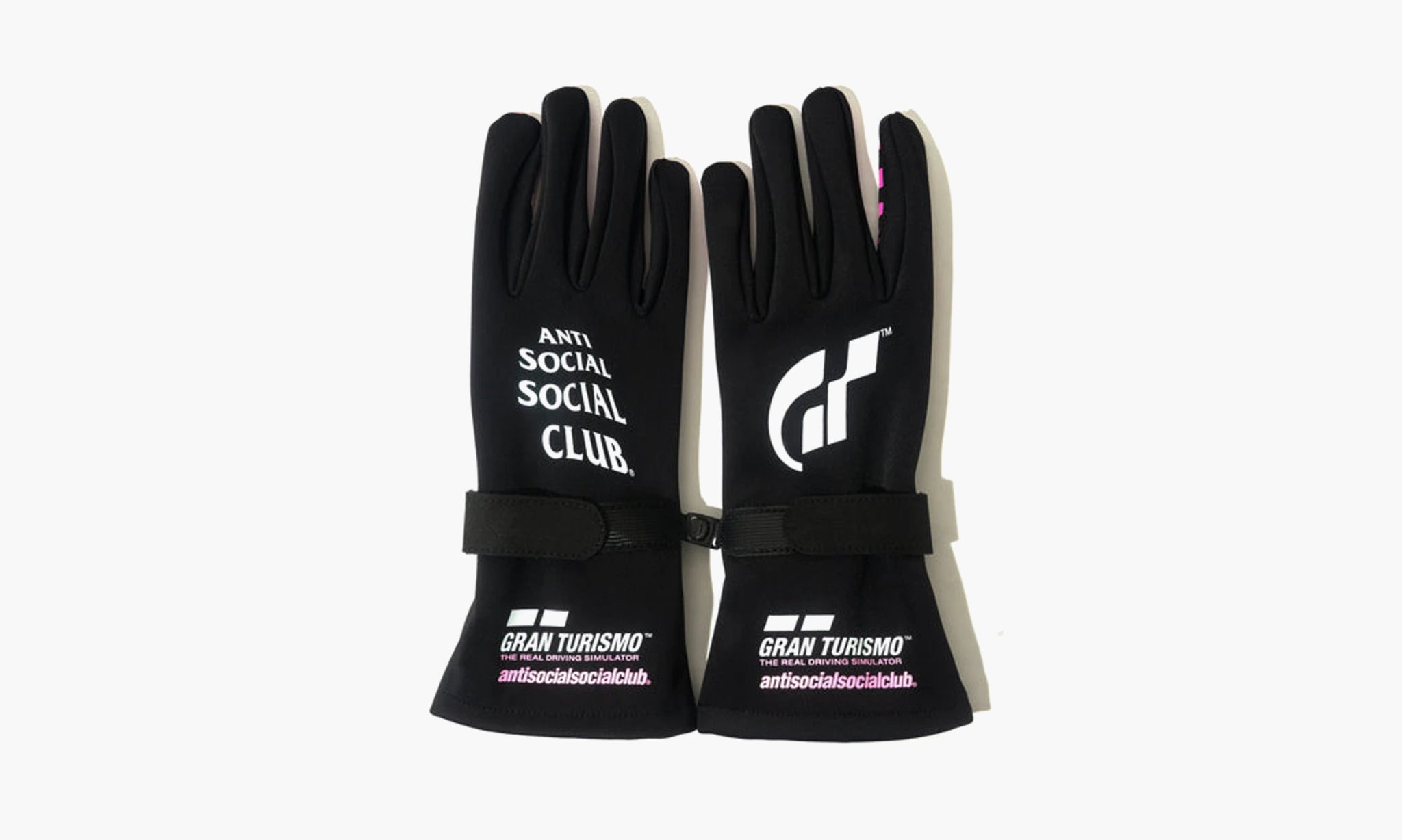 Anti Social Social Club x Gran Turismo Gloves Black