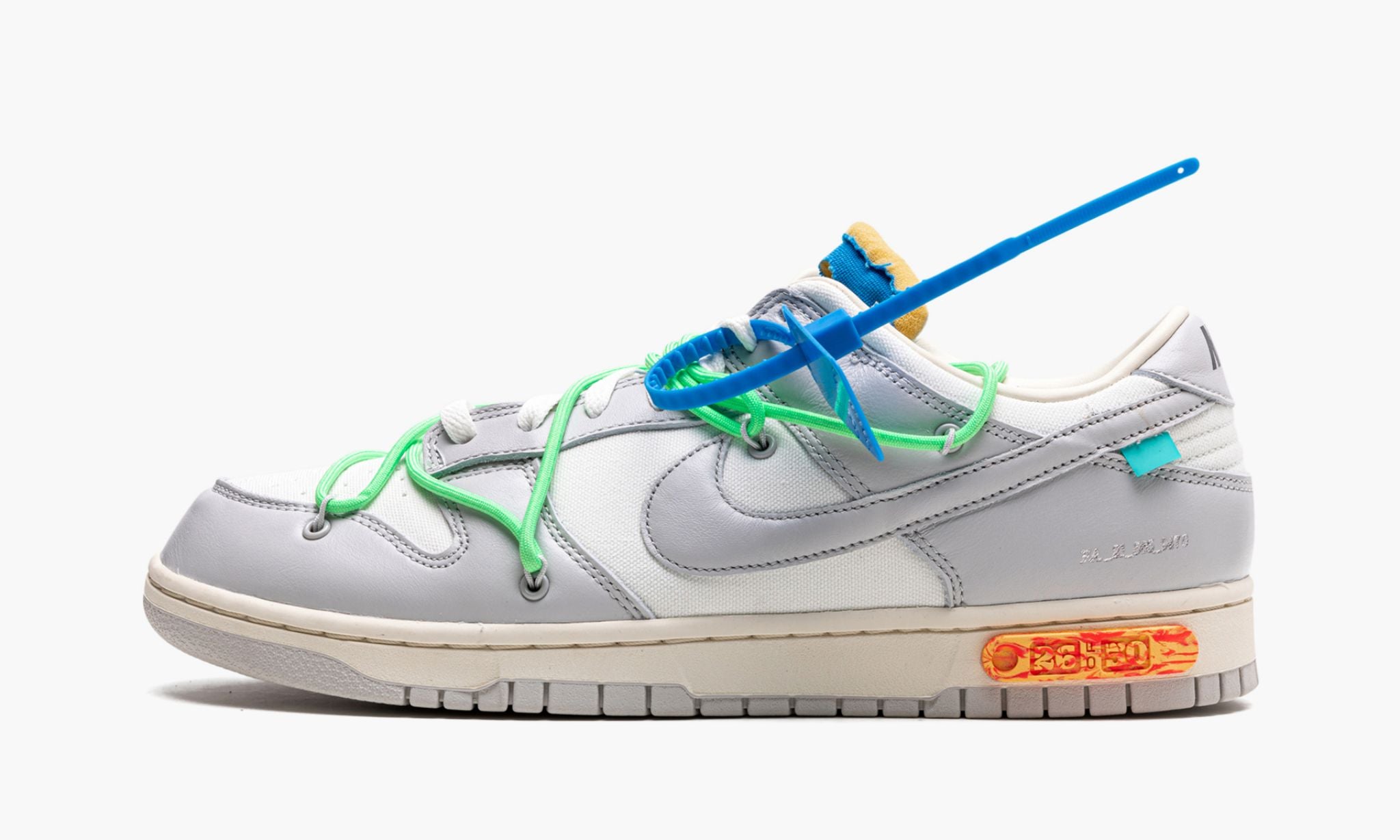 Off White x Nike Dunk Low lot 26/50
