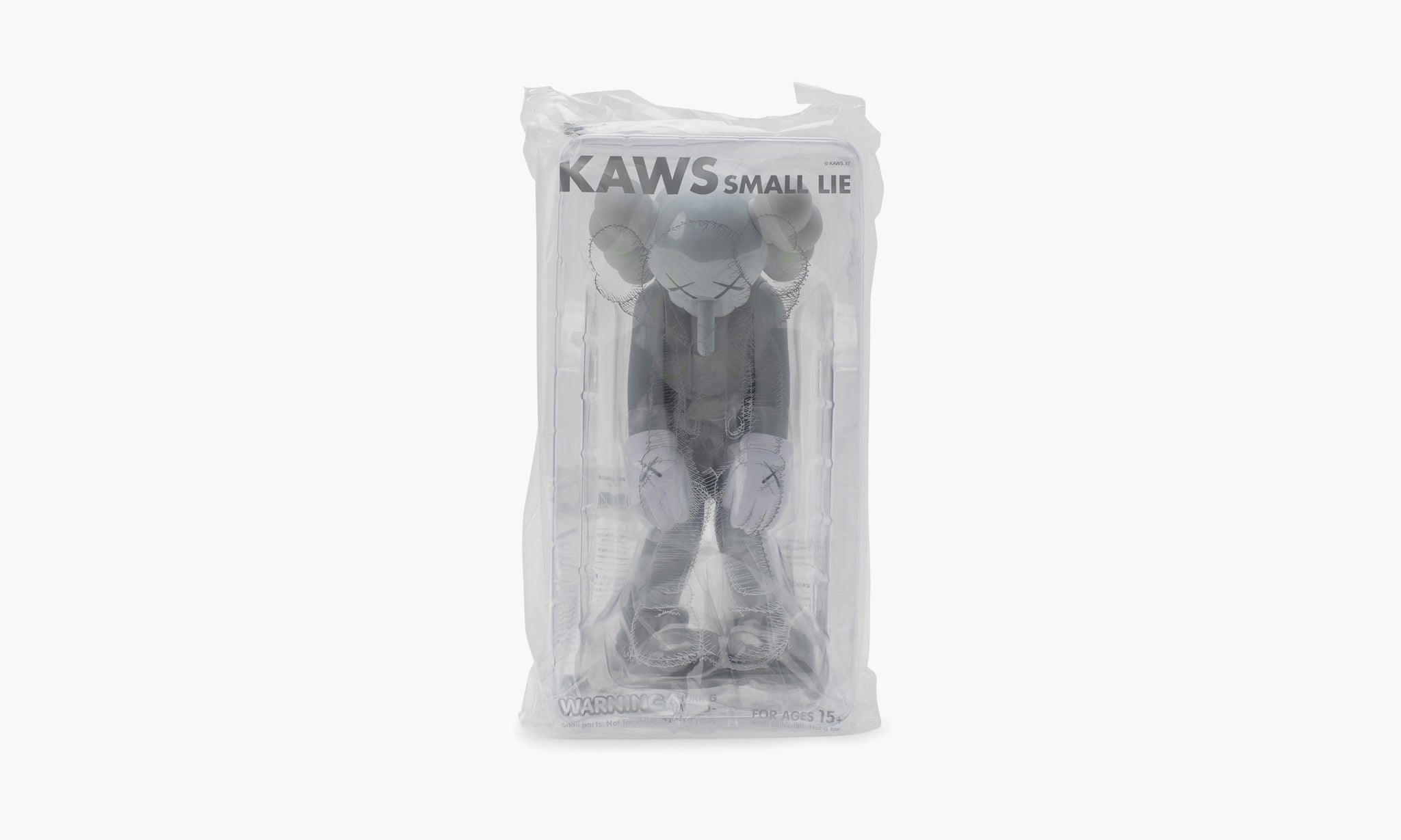 KAWS Small Lie Figure Grey