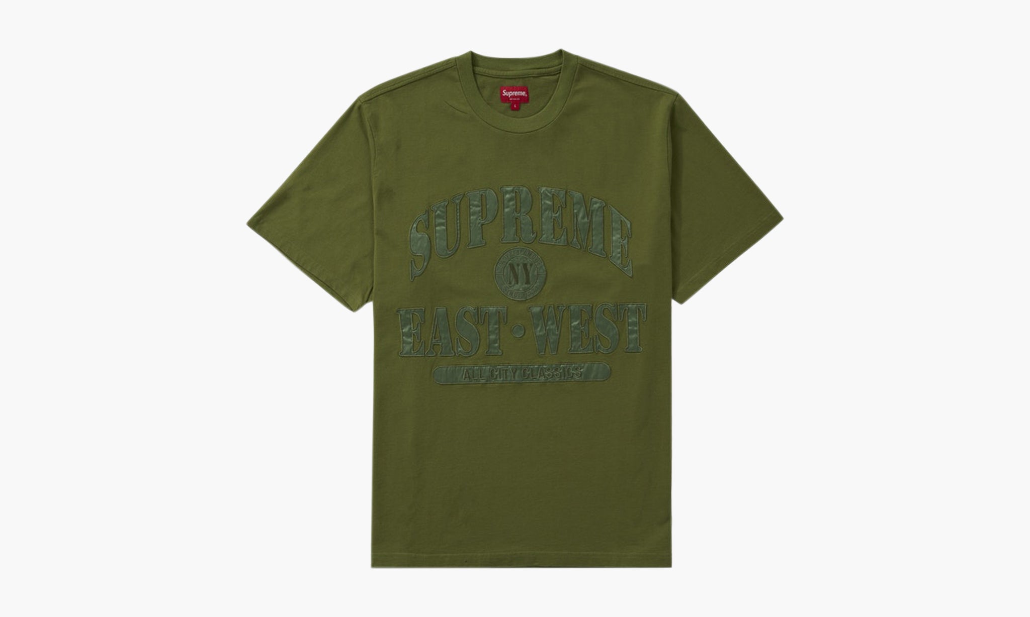 Supreme east west ss top Olive