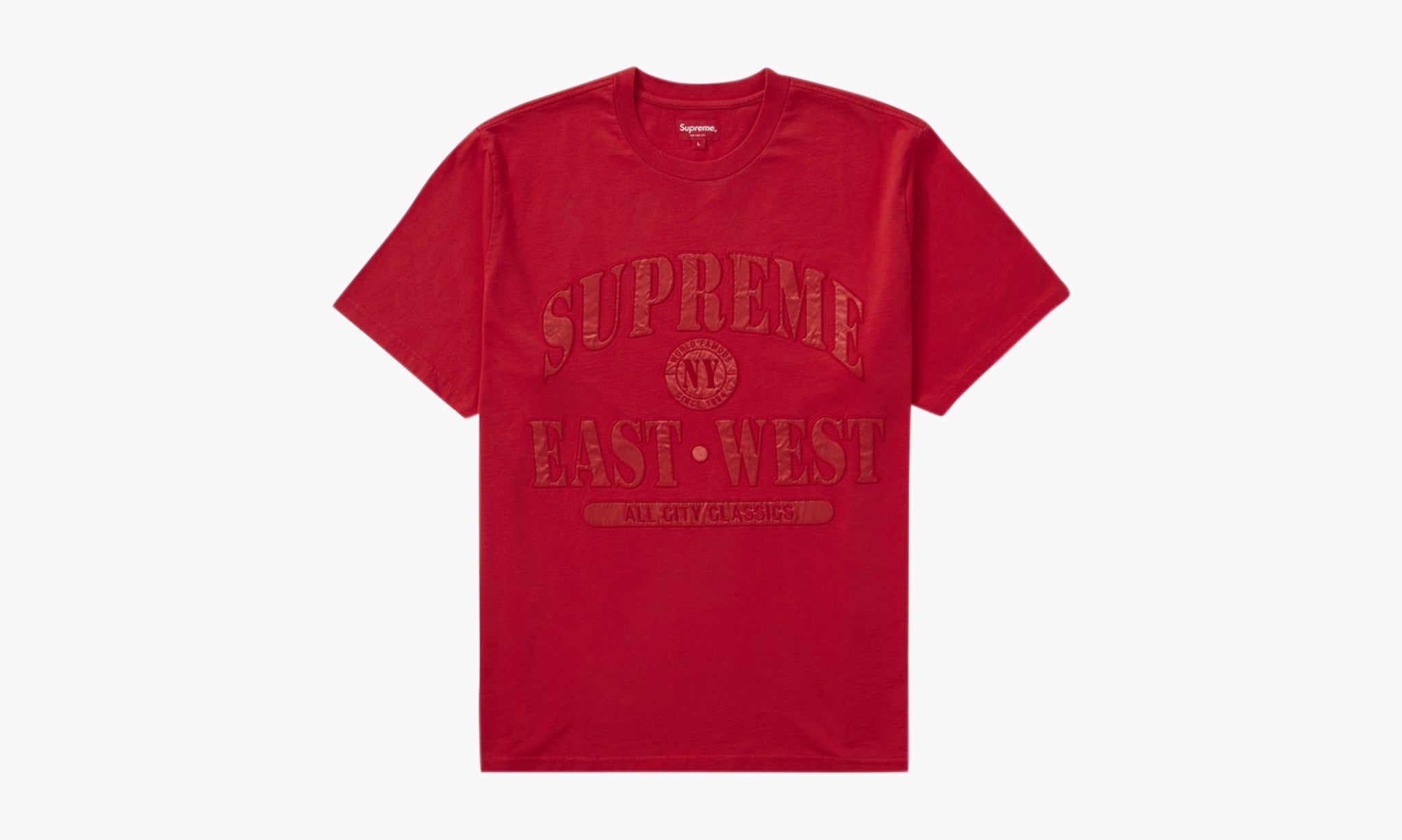 Supreme East west ss top Red