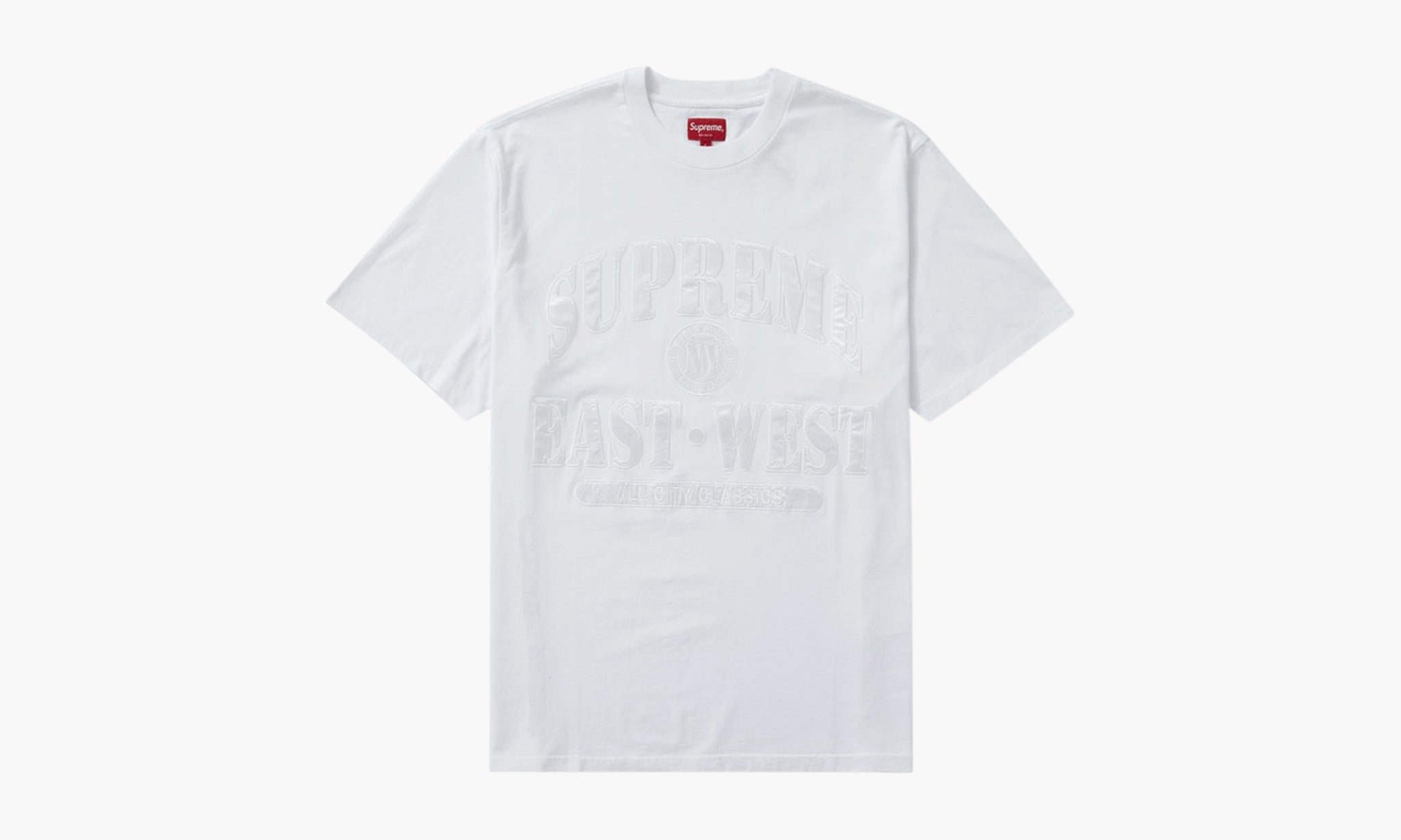 Supreme east west ss top white