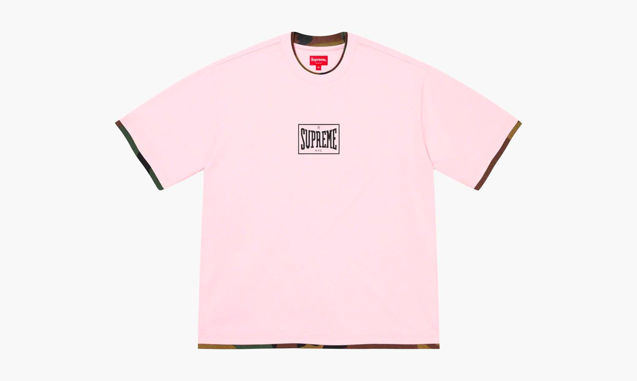 Supreme Layered S/S Top Pink