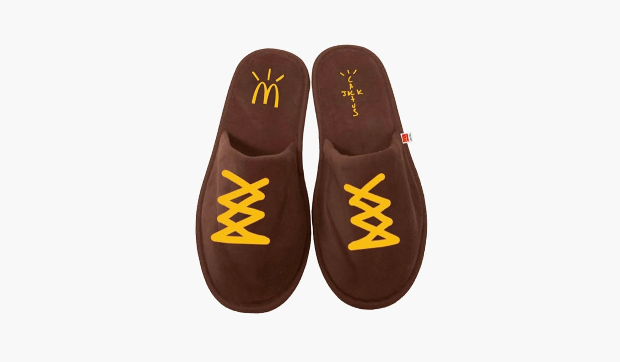 Travis Scott x McDonald's Cj House Slippers