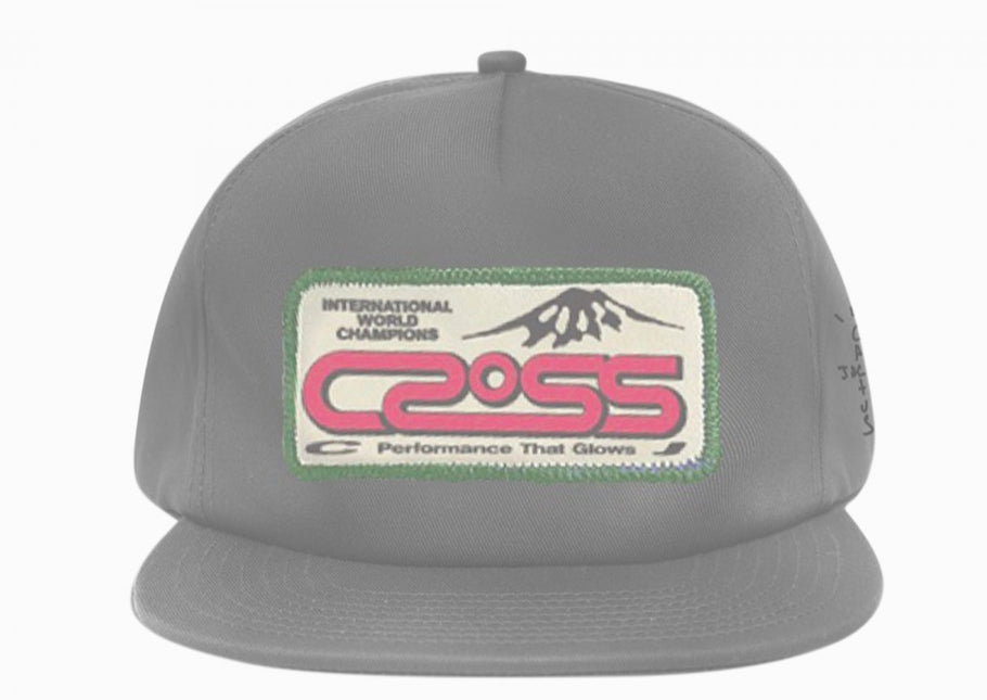 Travis Scott Cactus Jack Cross Hat Grey