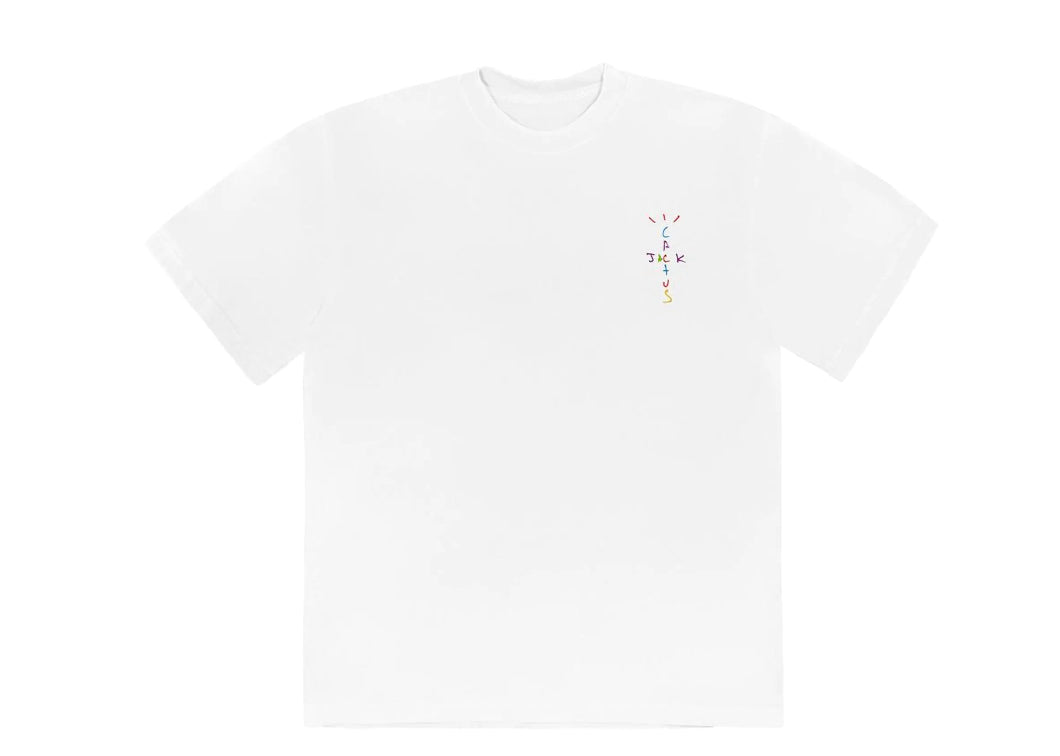 Travis Scott x McDonald’s CJ Smile T-Shirt White