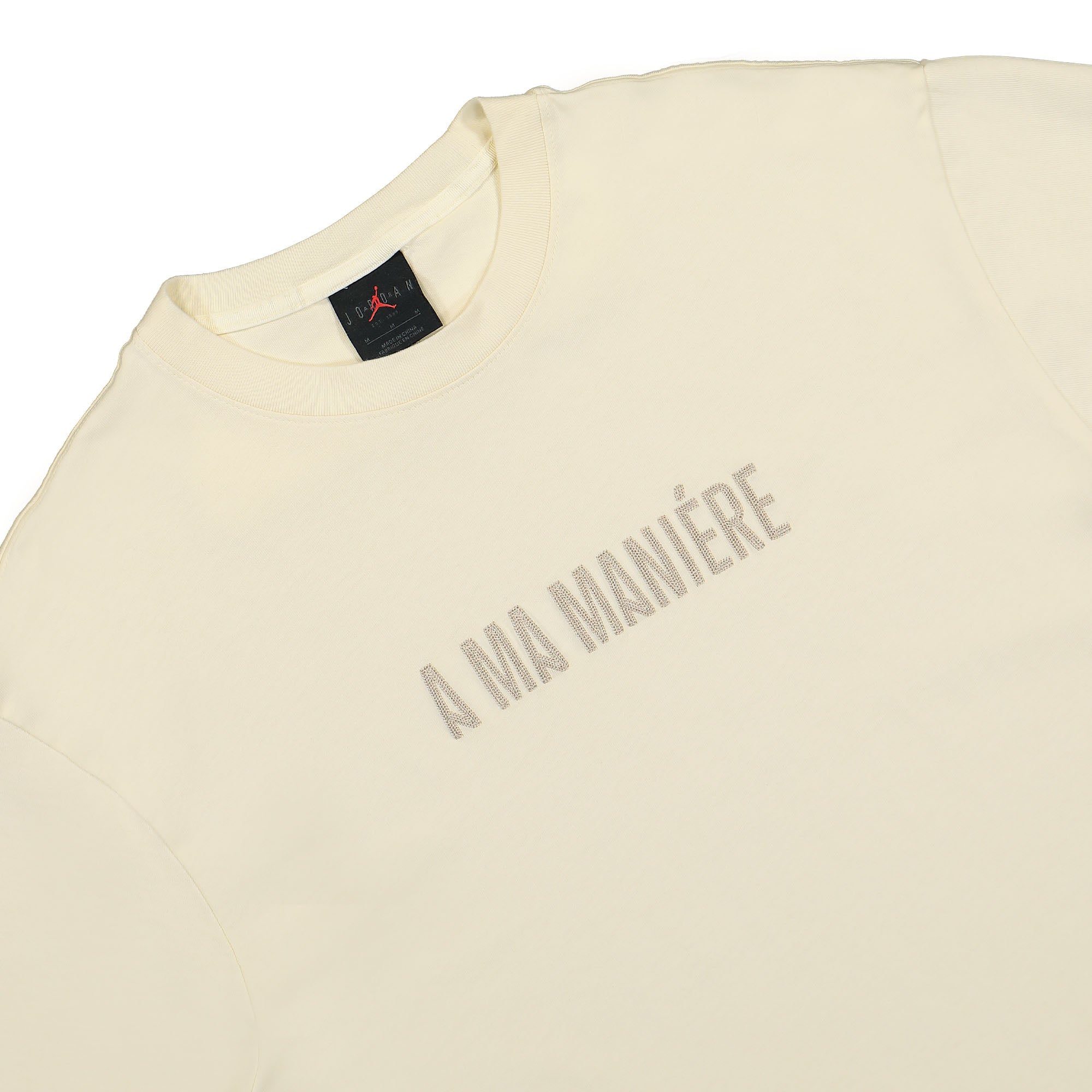 A Ma Maniere × Jordan T-Shirt (Coconut Milk)