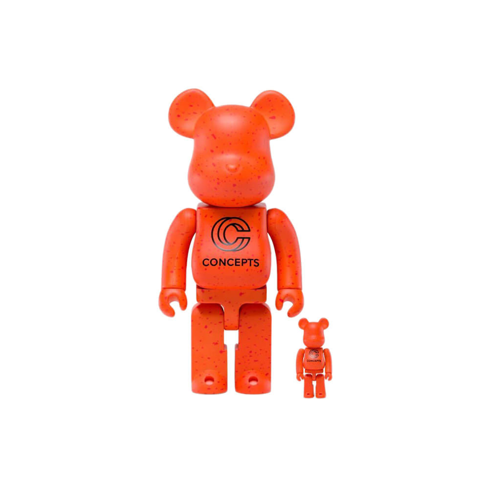 Concepts Orange Lobster Bearbrick 400% & 100% – 3KICKS