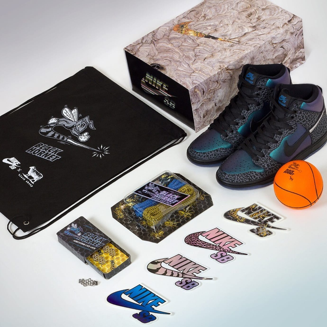 Nike SB Dunk High “Black Sheep Hornet” Special Box – 3KICKS